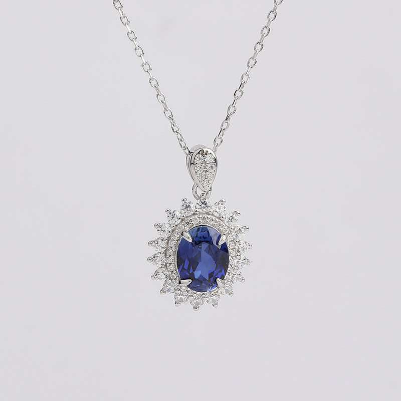 Blue Halo Pendant